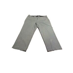 Lane Bryant Madison Trousers Size 24 Black Stretch Plus Size Women’s B&W Chevron